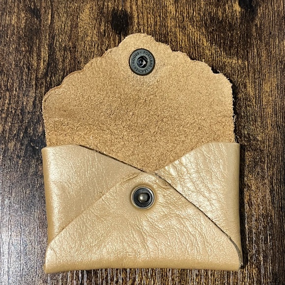 Daisy mini wallet in Champagne from Portland Leather Goods - Picture 3 of 3